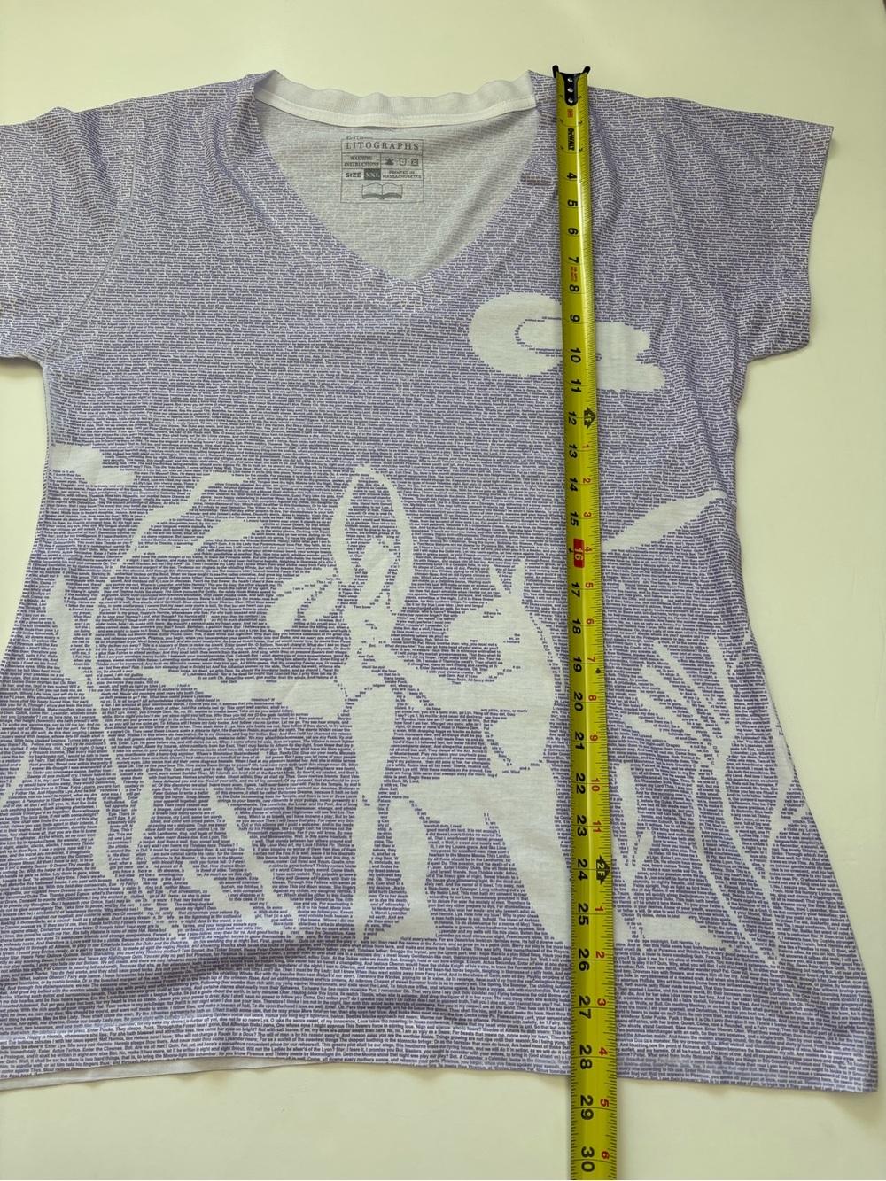 Litographs A Mid Summer Night’s Dream Tshirt Size XXL Purple Lightweight - Picture 5 of 6